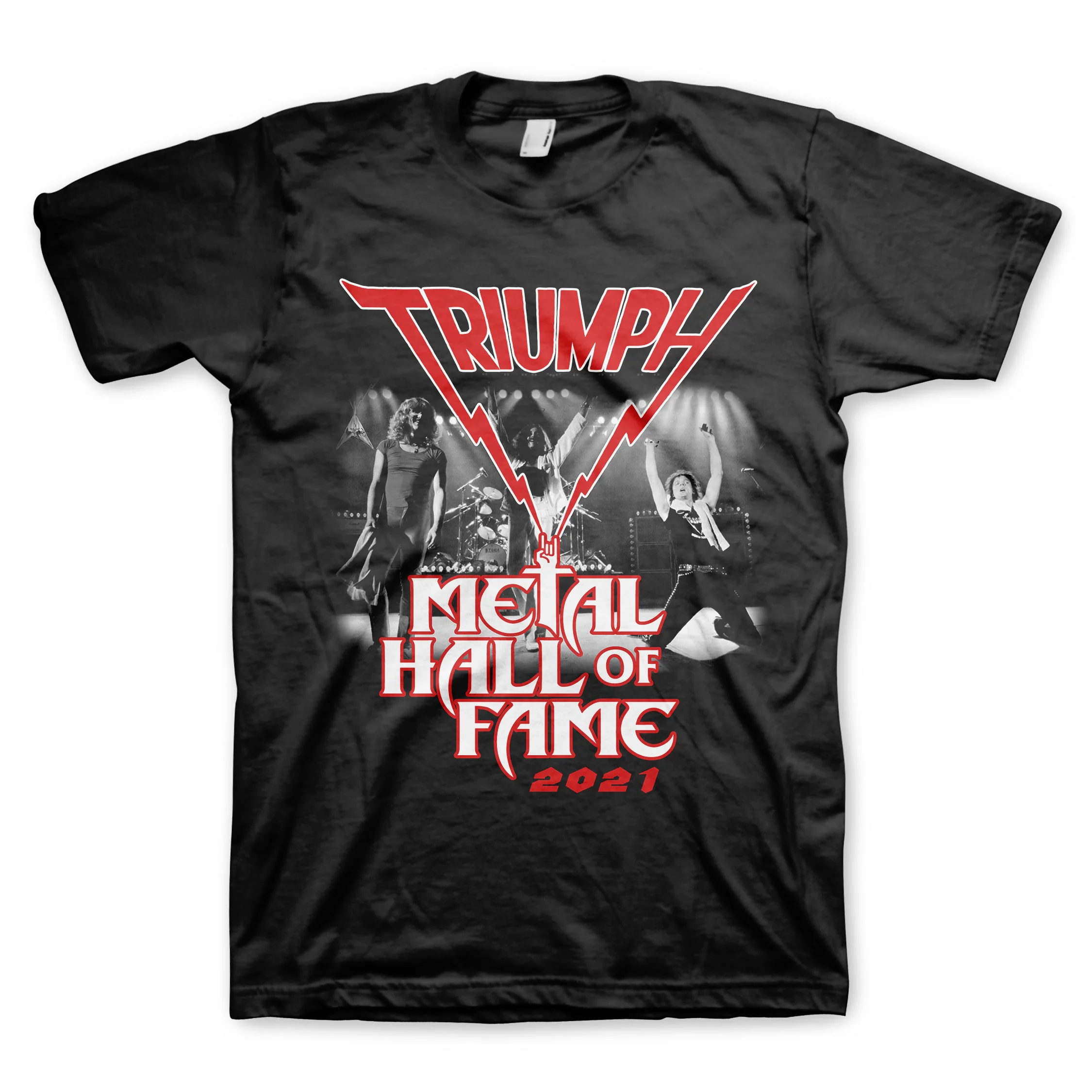 Triumph Metal Hall of Fame Induction Commemorative Shirt
